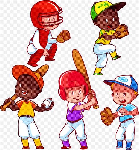People Cartoon Clip Art Playing Sports Child Png