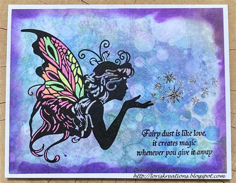 Fairy Hugs Clear Stamps Kissing Fairy