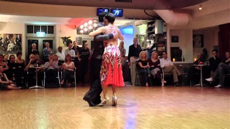 Veronica Vazquez And Alejandro Beron In Tangosalon De