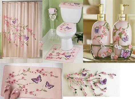 If nothing ever changed butterfly bathroom decor. Bathroom-Sets-with-Shower-Curtain-and-Rugs-Butterfly | Kid ...