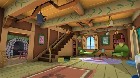 2,091 likes · 1 talking about this · 2 were here. Fluttershys Cottage - Interior by Discopears - 3D model | Anime scenery wallpaper, Environment ...