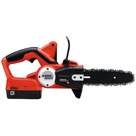 Black And Decker 18 Volt 8 In Cordless Electric Chainsaw Battery