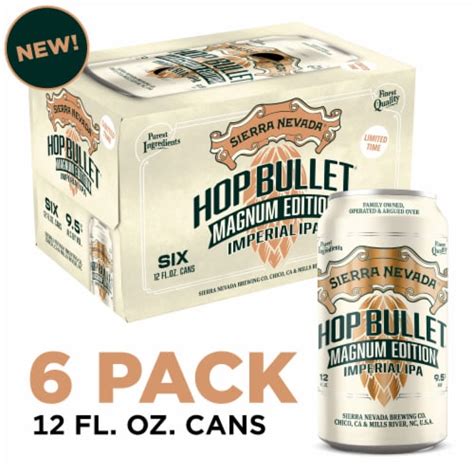 sierra nevada hop bullet magnum edition imperial ipa craft beer 6 cans 12 fl oz smith s