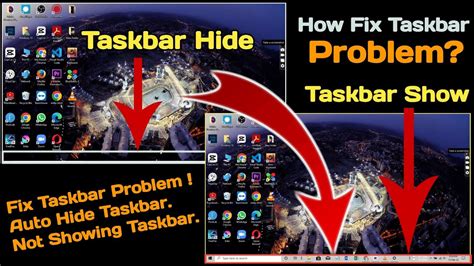 How To Fix Taskbar Auto Hide Not Working Problem In Windows 10 Youtube