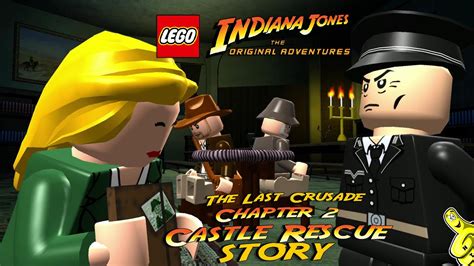 lego indiana jones the last crusade chap 2 castle rescue story htg youtube
