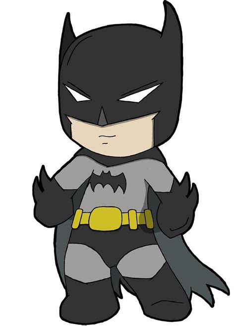 Cute Baby Batman Cartoon