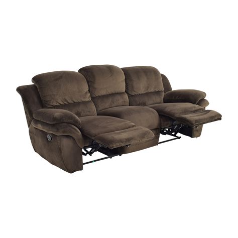 50 Off Bobs Discount Furniture Bobs Furniture Brown Reclining