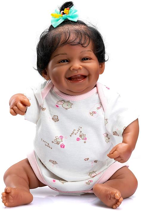 Buy Ecomgoo African American Reborn Baby Dolls Realistic Full Silicone Inch Black Girl