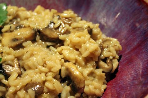 Cooking The Globe Mushroom Risotto