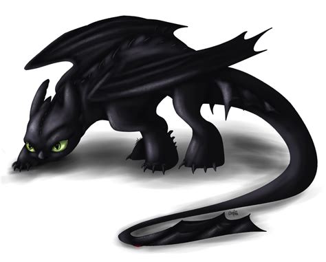 Toothless By O0msk0o On Deviantart