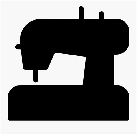 Clip Art Sewing Machine Svg Sewing Machine Icon Png Free