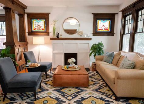 40 Craftsman Style Living Room Ideas Photos
