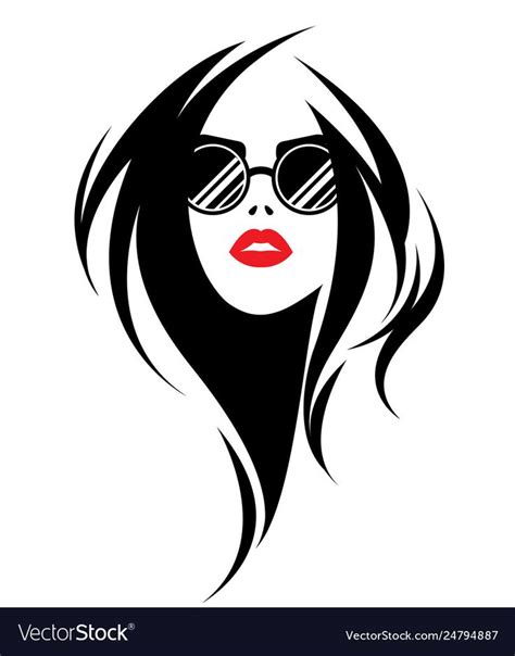 Illustration Vector Of Women Silhouette Icon Fashion Style On White