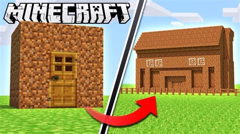 Minecraft My New Noob House Part 1 Youtube