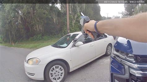 Body cam video shows police shooting woman during Dade City traffic stop