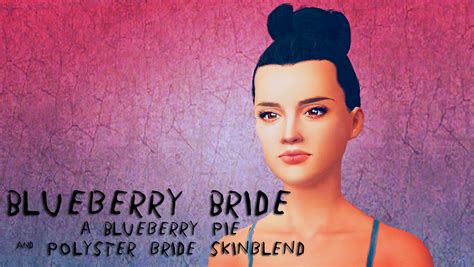 My Sims 3 Blog Blueberry Bride Skinblend By Brnt Waffles
