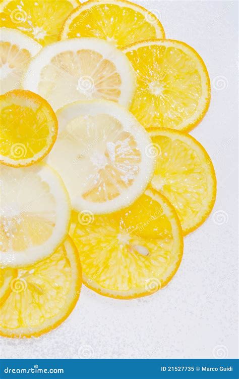 Slices Of Lemon Stock Image Image Of Food Fresh Sour 21527735