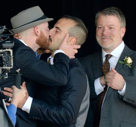 gallery plaintiffs from utah s landmark gay marriage case tie the knot the salt lake tribune