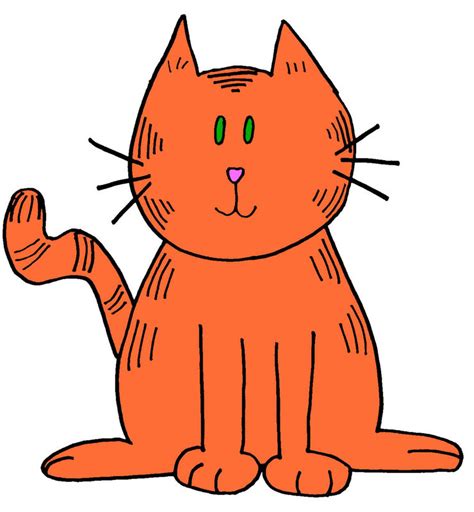 Friendly Ginger Cat Clipart Free Download Transparent Png Clip Art