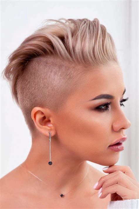 Girls Half Shaved Hairstyles The 50 Coolest Shaved Hairstyles For