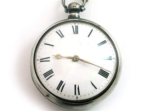 Silver Fusee Verge Pocket Watch London 1829 | eBay