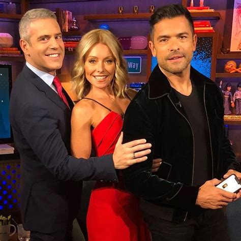 kelly ripa credits andy cohen for first calling her husband mark consuelos “daddy” kelly ripa