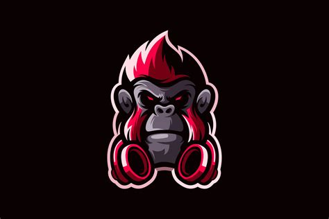 Monkey Logo Design Grafika Przez Artditiastd · Creative Fabrica