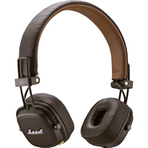 Marshall Major Iii Wireless On Ear Headphones Brown Mamajor3br