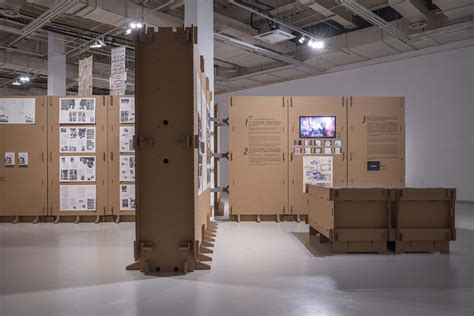 Gallery Of Exhibition Space Formed By Corrugated Cardboards Luo