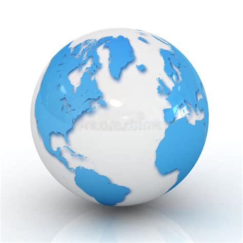 3d World Map Globe Stock Vector Illustration Of Element 119875586