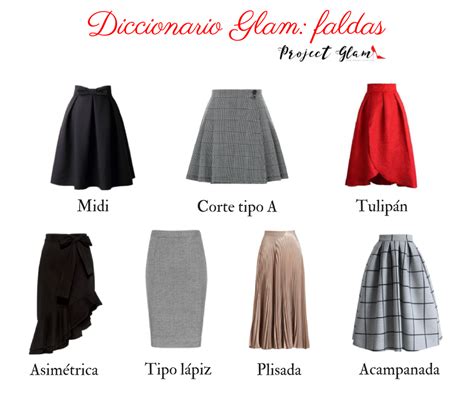 Diccionario De Faldas Definición Ejemplos — Project Glam Faldas