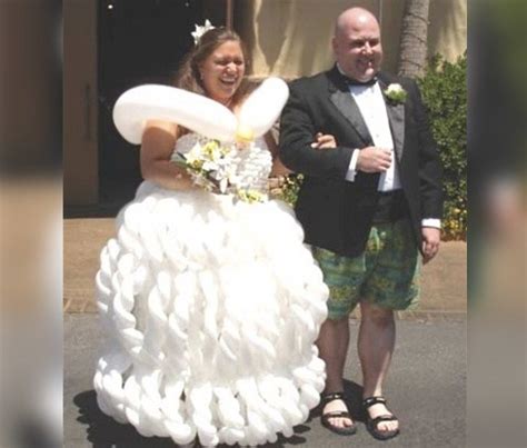 10 Of The Most Insane Wedding Dresses That Will Make You Laugh