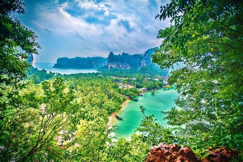 Lagoon Railay Beach Krabi Thailand Wandervibes Viewpoint