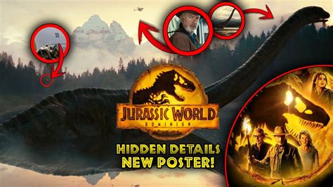 New Hidden Details And Easter Eggs You Missed In Jurassic World Dominions New Footage Youtube