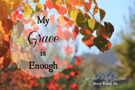 my grace is enough {letters from god} jacque watkins