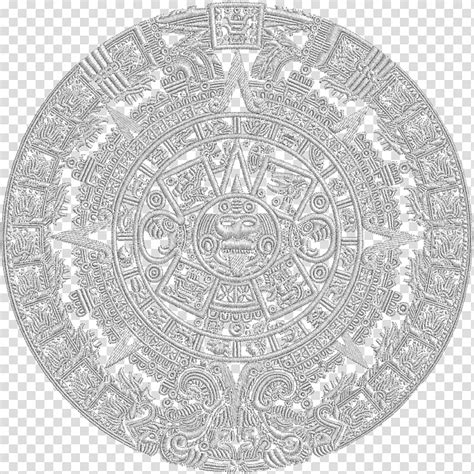Aztec Calendar Coloring Pages Printable Coloring Pages