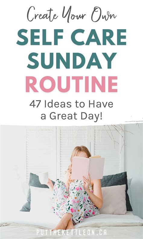 Create Your Own Self Care Sunday Routine 47 Ideas To Have A Great Day