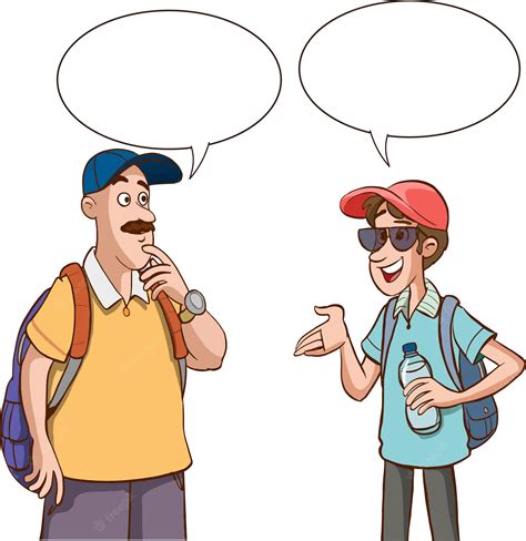 Two People Talking Clip Art Library