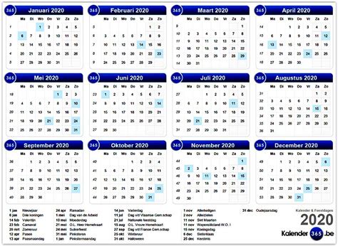 Klassische, generische kalendervorlagen für zu hause oder das büro, zur verwendung als urlaubskalender, urlaubsplaner, reiseplaner. kalenders - verlofperiodes - waterstanden