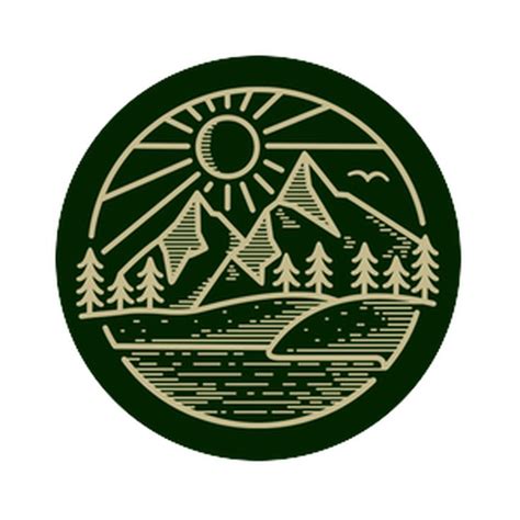 Green Mountain Logo Design Inspiration Creative African Logo