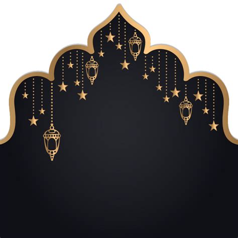 Ramadan Kareem Golden，floral Gold Card Design Islamic Mandala Ramadan