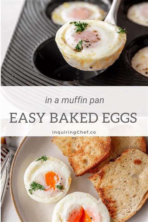 Muffin Pan Baked Eggs Recipe