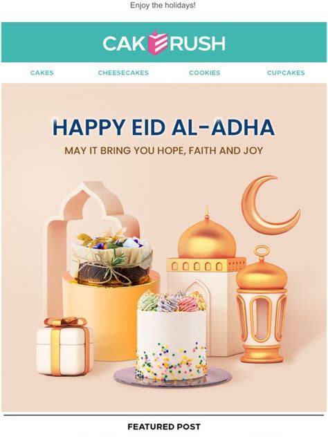 Cakerush Selamat Hari Raya Haji Milled