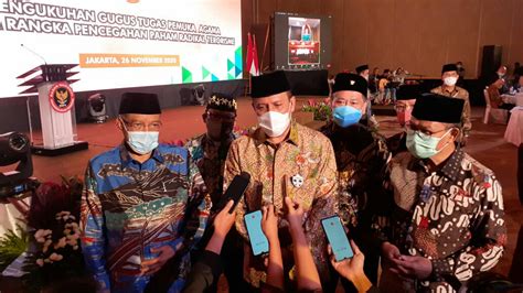 Jakartanews BNPT Melantik Dan Mengukuhkan Gugus Tugas Pemuka Agama