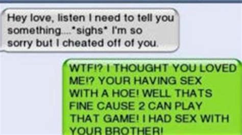 Cheaters Busted Over Hilarious Shady Texts Photos The Courier Mail