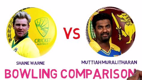 Shane keith warne (born 13 september 1969) is an australian cricket commentator and former international cricketer who captained the australian national team in one day internationals (odi). Shane Warne vs Muttiah Muralitharan cricket comparison ...