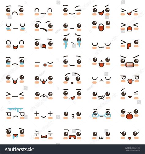 Japanese Anime Emoticons Yahoo Image Search Results Smile Drawing