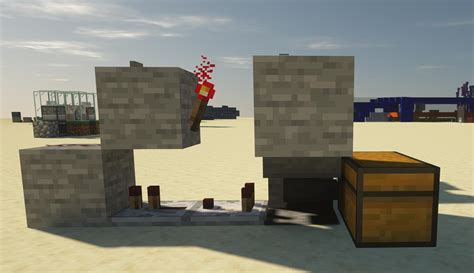 The redstone signal and directional detector track activate the embarking tracks, pulling players into available carts as it passes if they're right next to it. minecraft java edition - How to block minecart with chest ...