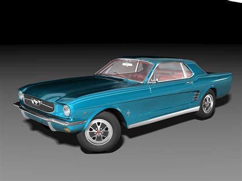 1966 Ford Mustang Coupe Colors