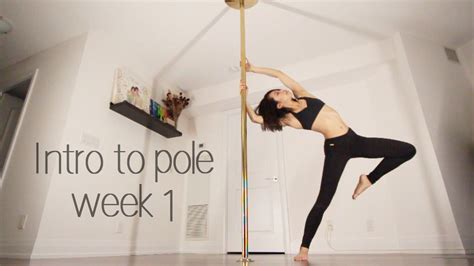 Week 1 Beginner Pole Dance Sequence Intro To Pole Series Pole Dancing Fitness Pole